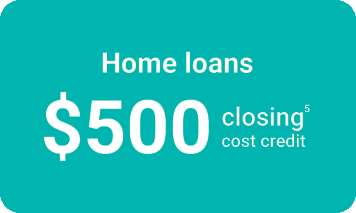 $500 closing cost credit*****