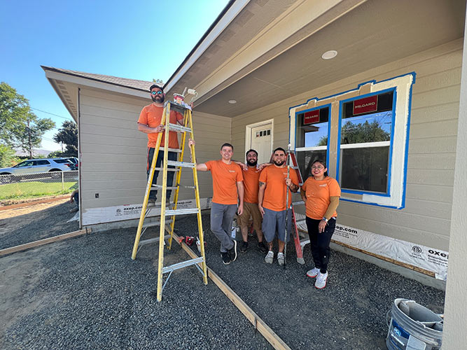 Yakima Habitat for Humanity build day