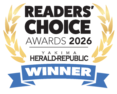 2026 Yakima Herald Readers' Choice winner badge